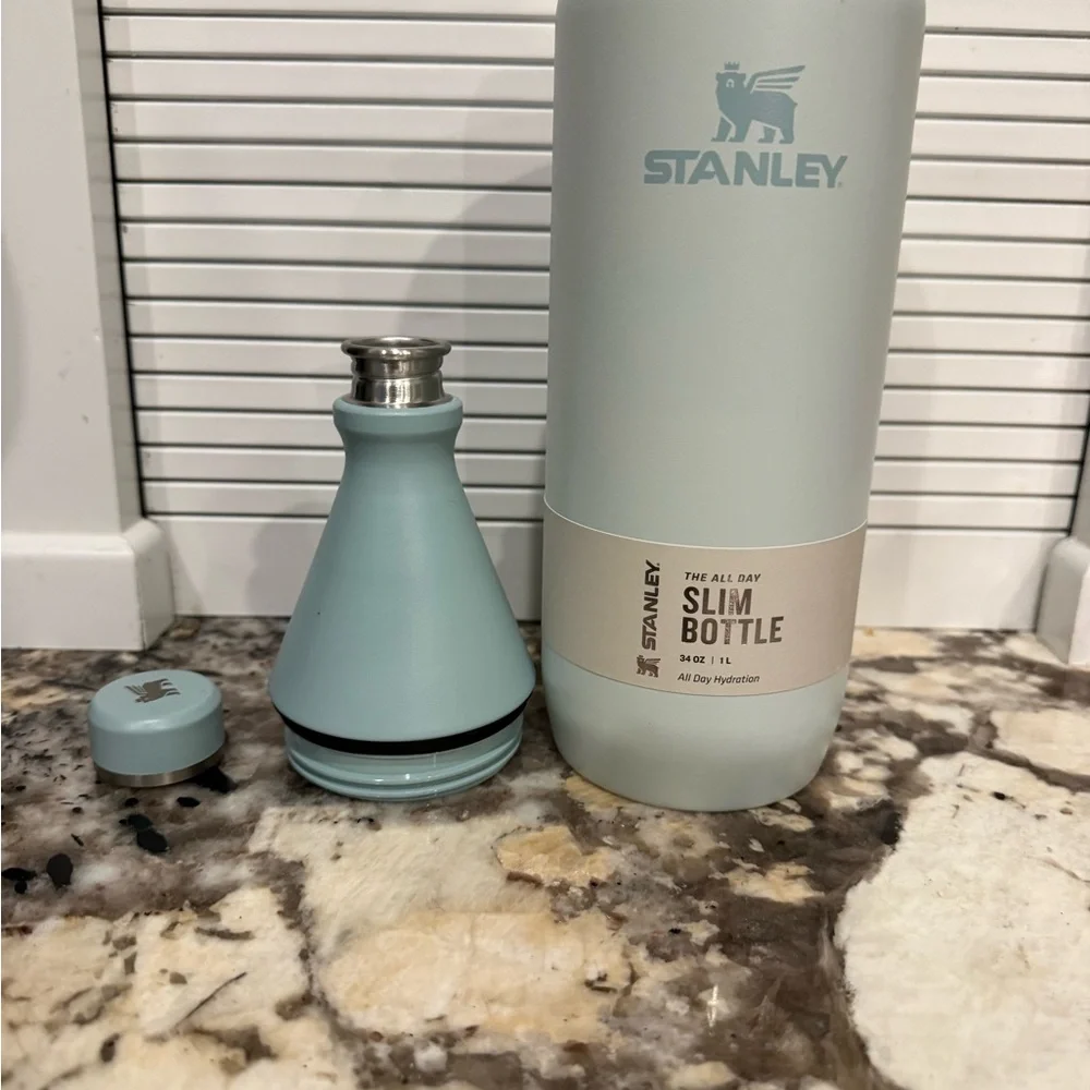 Stanley Pale Mint Green Vacuum Bottle - Picture 7 of 7